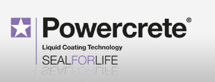 powercrete epoxy coatings logo - seal for life